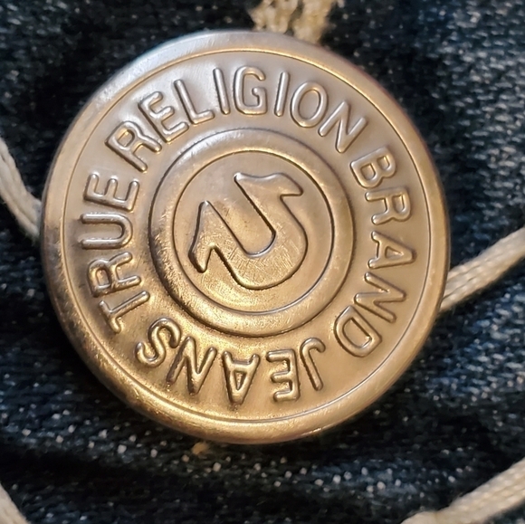 Vintage True Religion Jeans Size 31 BILLY SUPER T Blue - Picture 4 of 5